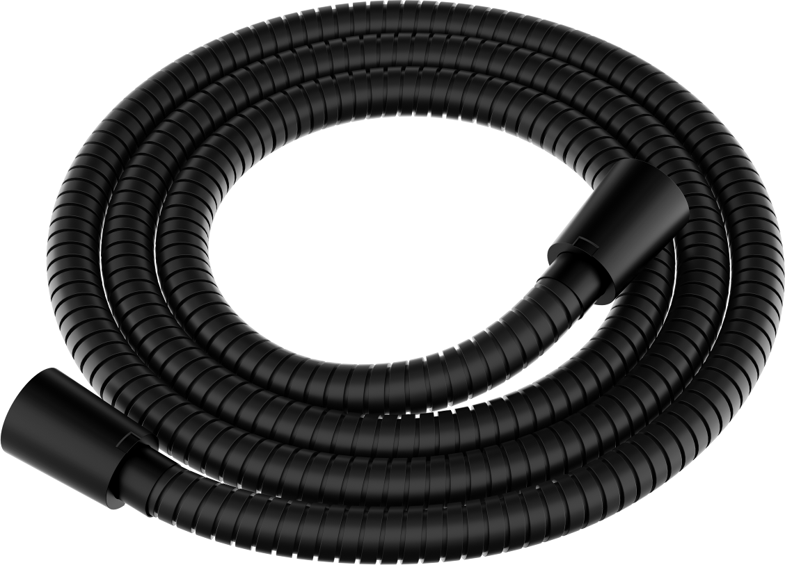 Mexen wąż prysznicowy 150 cm, czarny - 79460-70