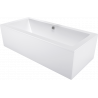 Mexen Cube wanna prostokątna 170 x 80 cm z obudową, biała - 55051708000X