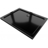 Mexen Flat brodzik prostokątny slim 120 x 90 cm, czarny, syfon czarny - 40709012B