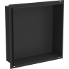 Mexen X-Wall-NR półka wnękowa bez kołnierza 30 x 30 cm, czarna - 1971303010