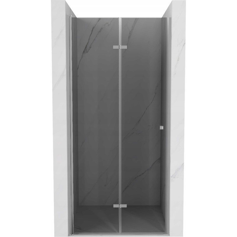 Mexen Lima drzwi prysznicowe składane 70 cm, grafit, chrom - 856-070-000-01-40