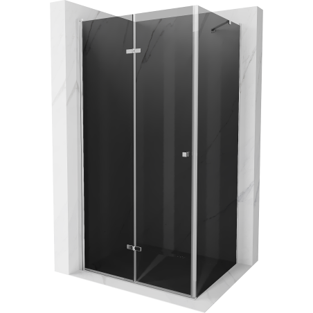 Mexen Lima kabina prysznicowa składana 100 x 70 cm, grafit, chrom - 856-100-070-01-40