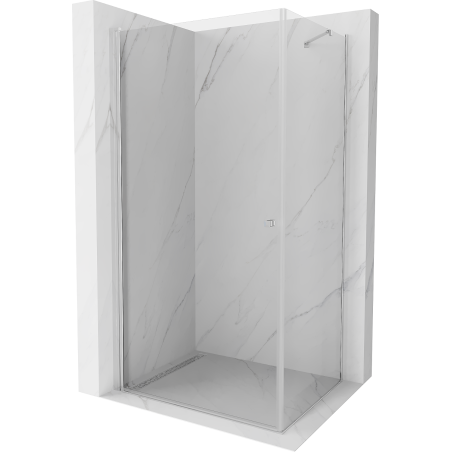 Mexen Pretoria kabina prysznicowa uchylna 75 x 90 cm, transparent, chrom - 852-075-090-01-00