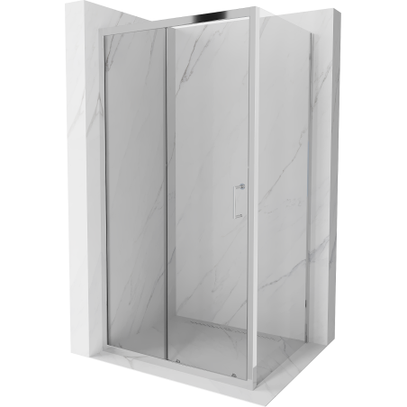 Mexen Apia kabina prysznicowa rozsuwana 90 x 100 cm, transparent, chrom - 840-090-100-01-00