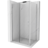 Mexen Apia kabina prysznicowa rozsuwana 115 x 80 cm, transparent, chrom - 840-115-080-01-00