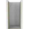 Mexen Pretoria drzwi prysznicowe uchylne 100 cm, transparent, złote - 852-100-000-50-00