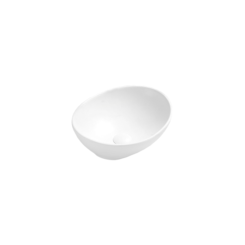Mexen Elza umywalka nablatowa 40 x 33 cm, biała mat - 21014001