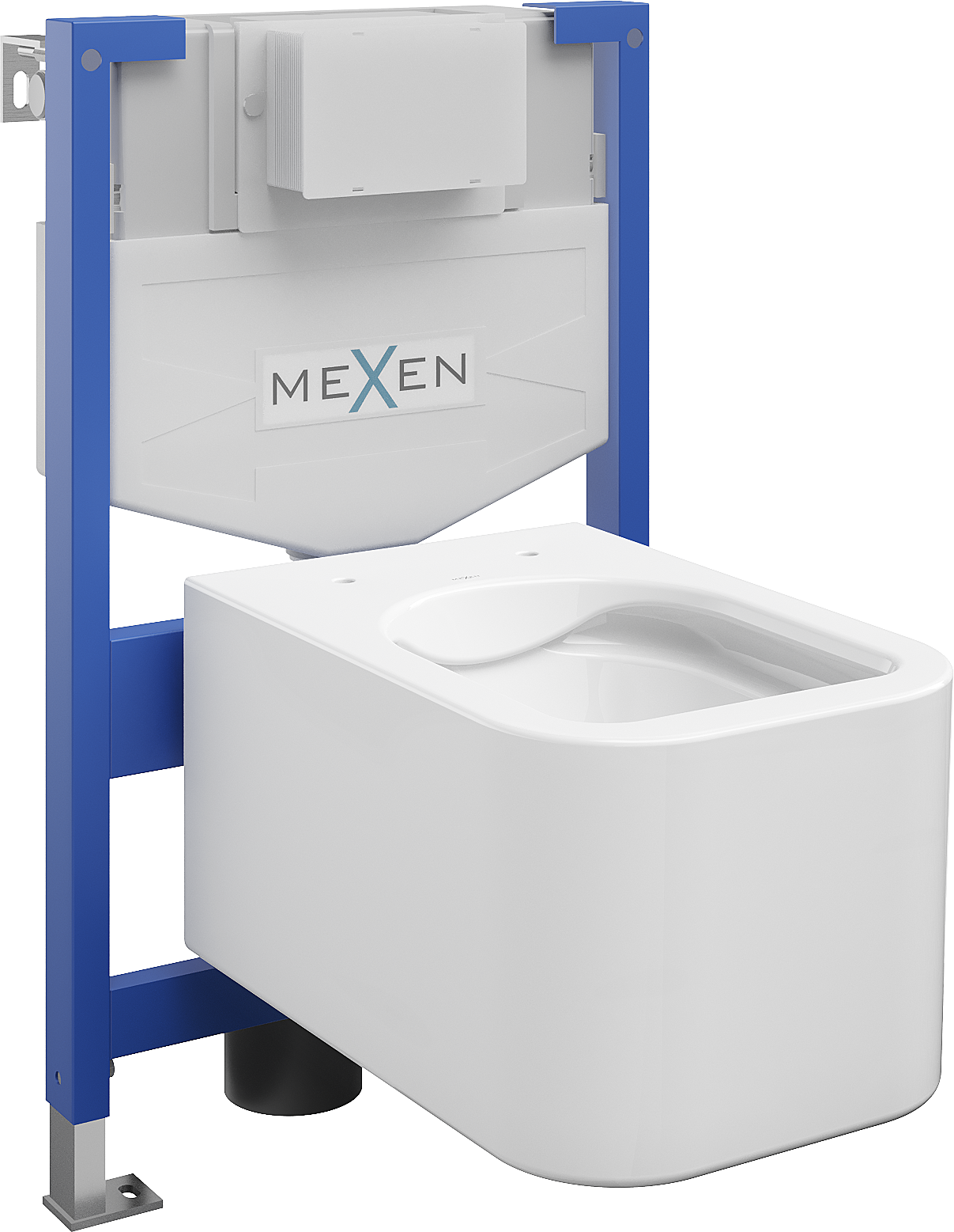 Mexen zestaw podtynkowy WC stelaż Fenix XS-F z miską WC Elis, biały - 6803391XX00