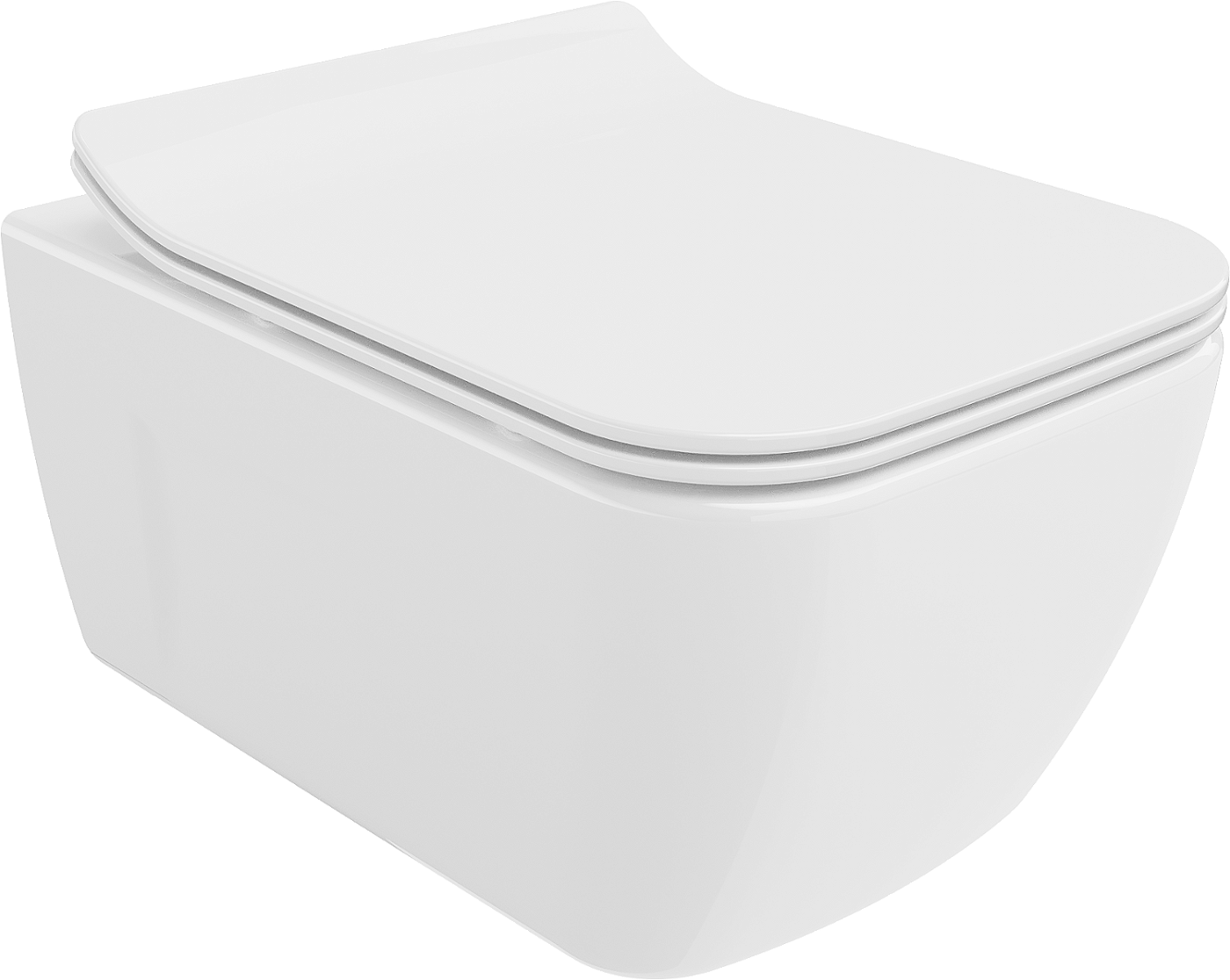 Mexen Margo miska wc Rimless z deską wolnoopadającą slim, duroplast, biała - 30420800