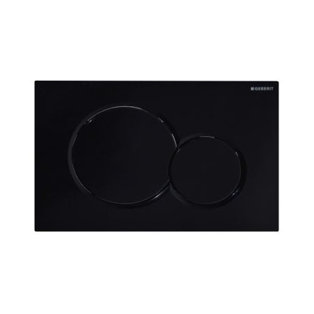 Geberit Sigma 01 przycisk spłukujący, czarny połysk - 115.770.DW.5