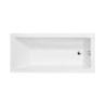 Besco Modern Slim wanna prostokątna 140 x 70 cm, biała - WAM-140-SL
