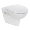 Cersanit Parva miska wisząca WC Cleanon + deska wolnoopadająca - K701-015