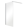 Besco Aveo ścianka prysznicowa 130 cm, chrom/szkło przezroczyste - AV-130-195-C