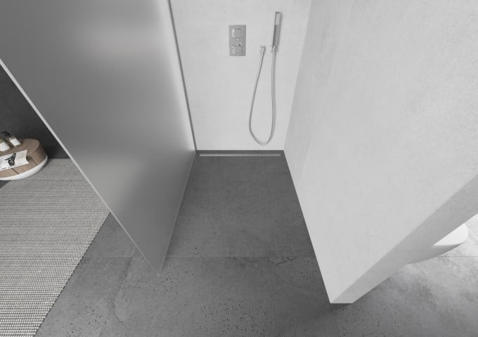 Systemy prysznicowe podtynkowe białe