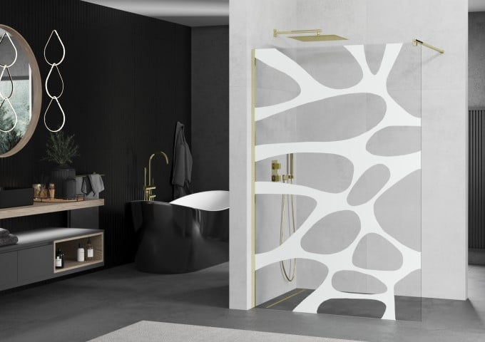 Wieszaki i półki na ręczniki złote