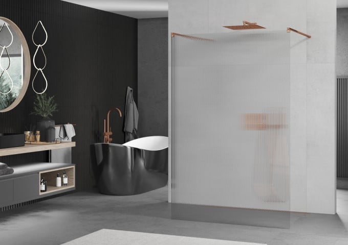 Mydelniczki różowe złoto